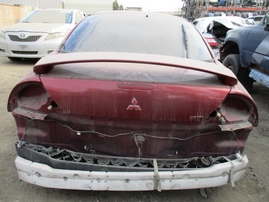 2000 MITSUBISHI ECLIPSE GT BURGUNDY 3.0L AT 163797